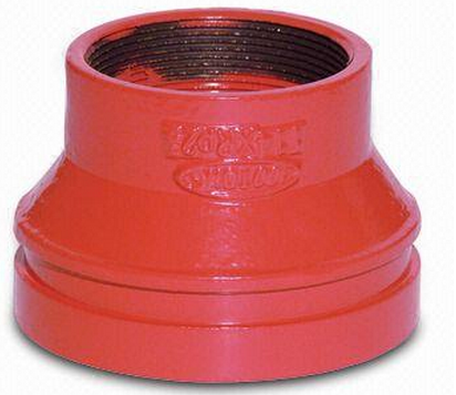 Grooved reducing pipe