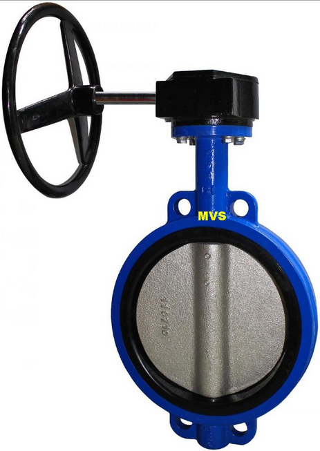 Resilient seated wafer butterfly valve